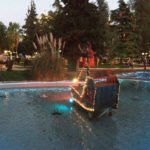 Μαγική ατμόσφαιρα στο “Πάρκο των Χριστουγέννων” μετά το σούρουπο…(δείτε φωτό)