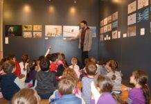 Πλήθος μαθητών επισκέφθηκε την εκπαιδευτική έκθεση φωτογραφίας «Αλυκή Αιγίου – Επαναπροσεγγίζοντας ένα πολύτιμο οικοσύστημα», στο Αρχοντικό Παναγιωτόπουλου