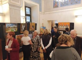 Αίγιο: Εγκαίνια για την έκθεση ζωγραφικής «Συνδυασμοί» στο Αρχοντικό Παναγιωτόπουλου sindiasmoi-4