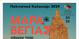 O Κωστής Μαραβέγιας στο Αίγιο – Την Πέμπτη 25 Ιουλίου στο υπαίθριο θέατρο «Γ. Παππάς» MARAVEYAS-AFISA