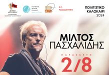 Συναυλία με τον Μίλτο Πασχαλίδη στο «Μάτι» της Αβύθου PASXALIDIS-POSTER